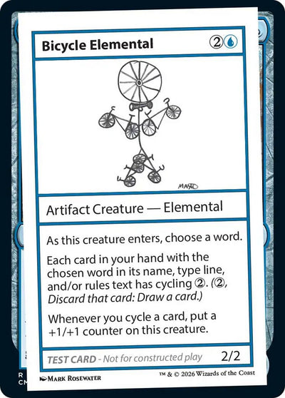 Bicycle Elemental (Mystery Booster: Convention Edition Exclusives) (CMB1)
