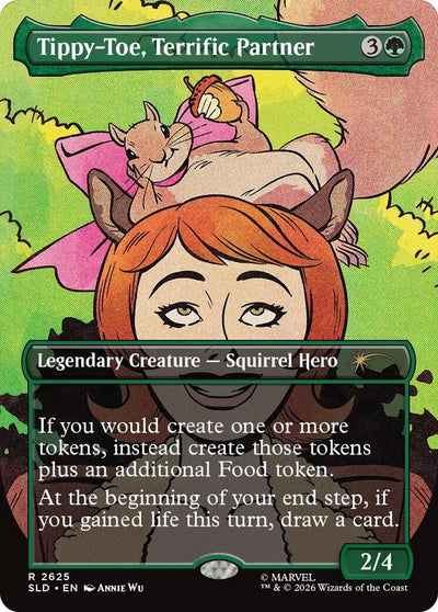 Tippy-Toe, Terrific Partner (Secret Lair Drop Series) (2625) (SLD)