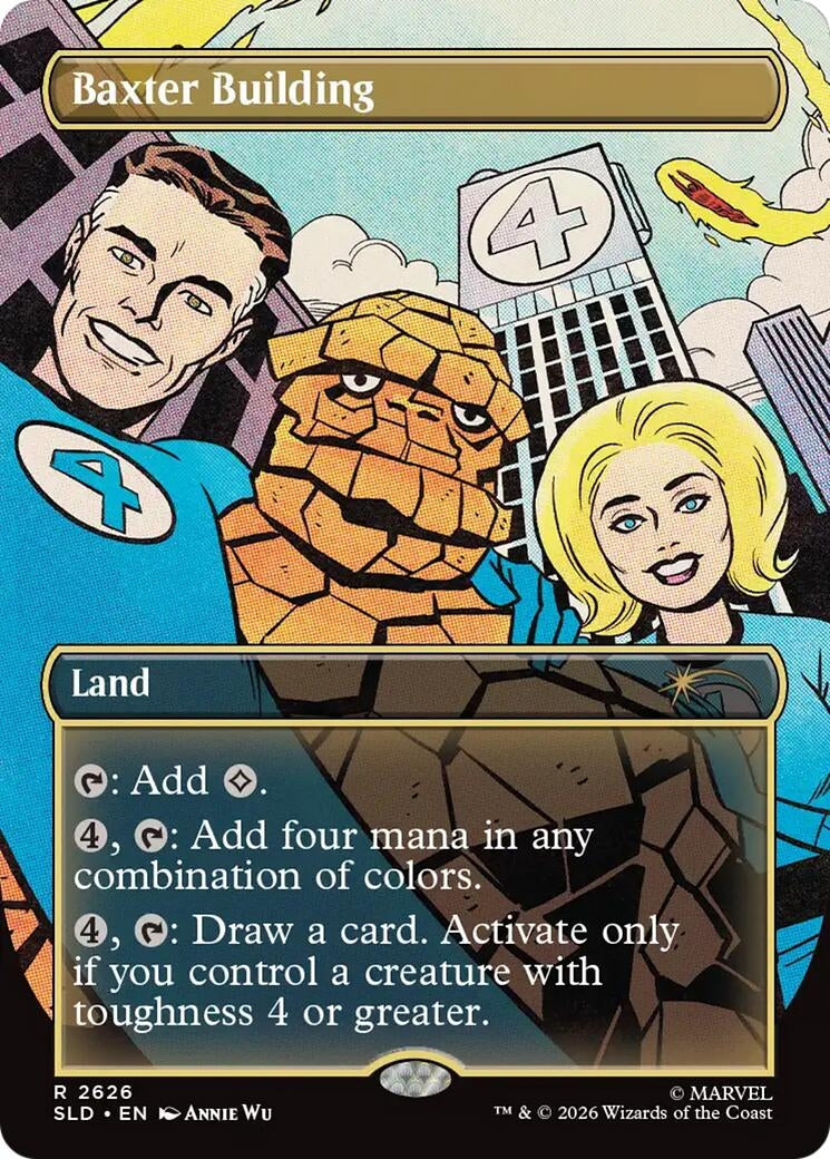 Image for Baxter Building (Secret Lair Drop Series) (2626) (SLD) - Magic: The Gathering