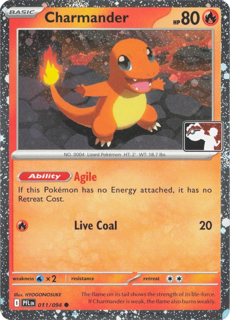 Image for Charmander - 011/094 (Cosmos Holo) (Prize Pack Series Cards) (011/094) - Pokemon