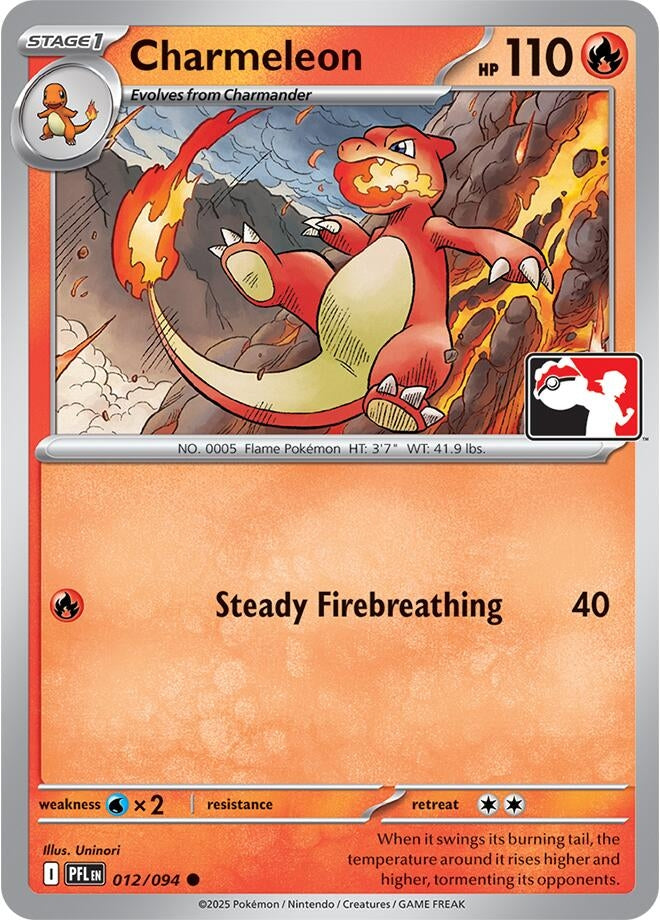 Image for Charmeleon (Prize Pack Series Cards) (012/094) - Pokemon