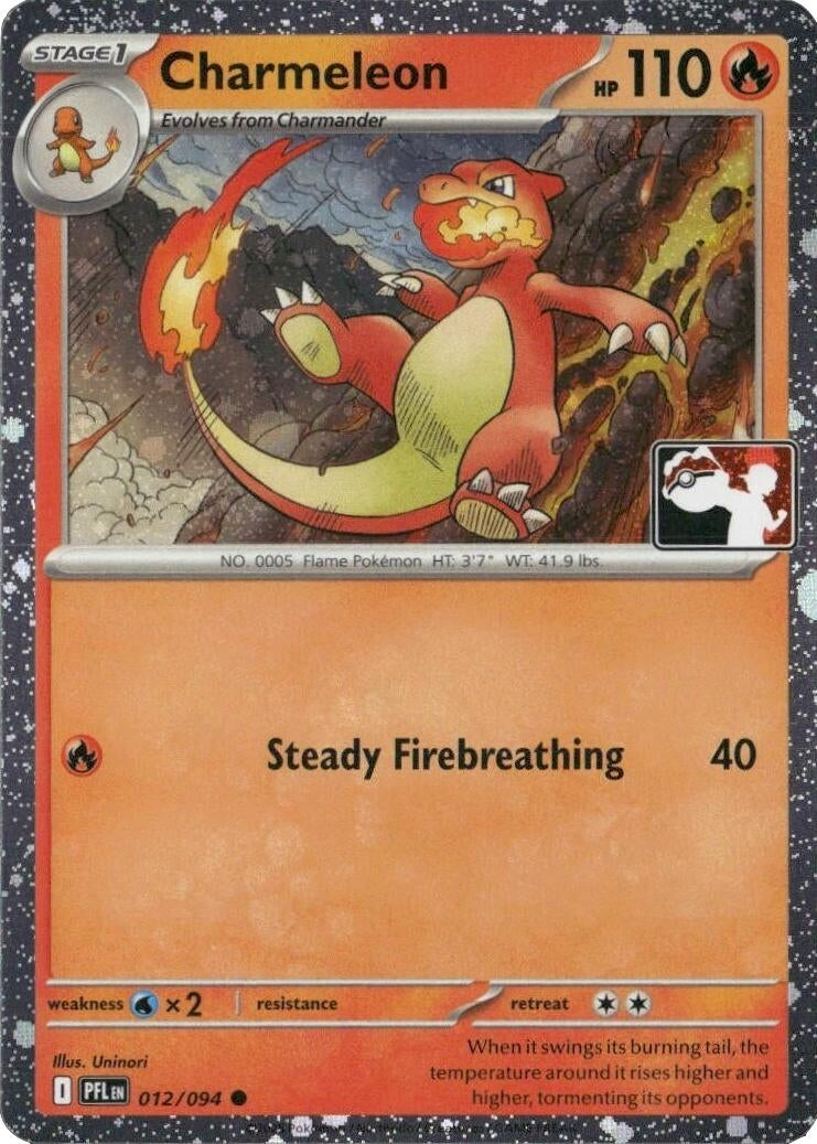 Image for Charmeleon - 012/094 (Cosmos Holo) (Prize Pack Series Cards) (012/094) - Pokemon