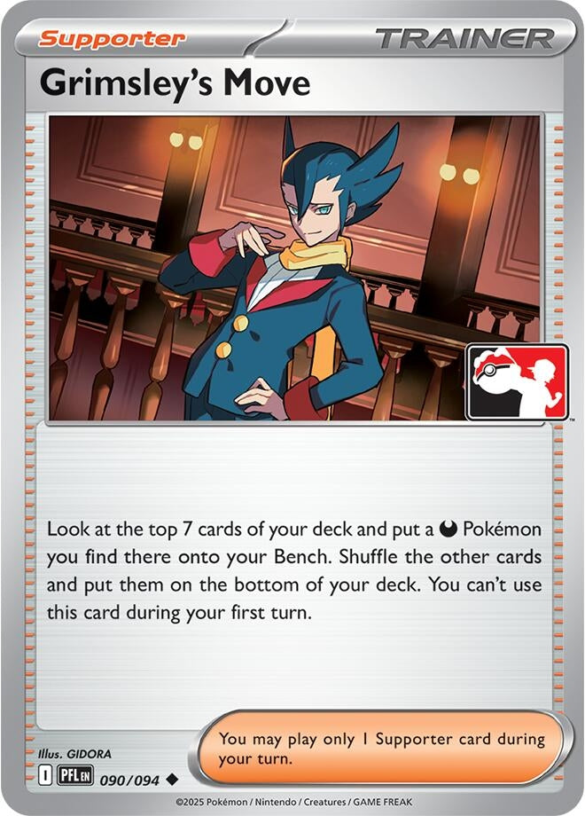 Image for Grimsley's Move (Prize Pack Series Cards) (090/094) - Pokemon