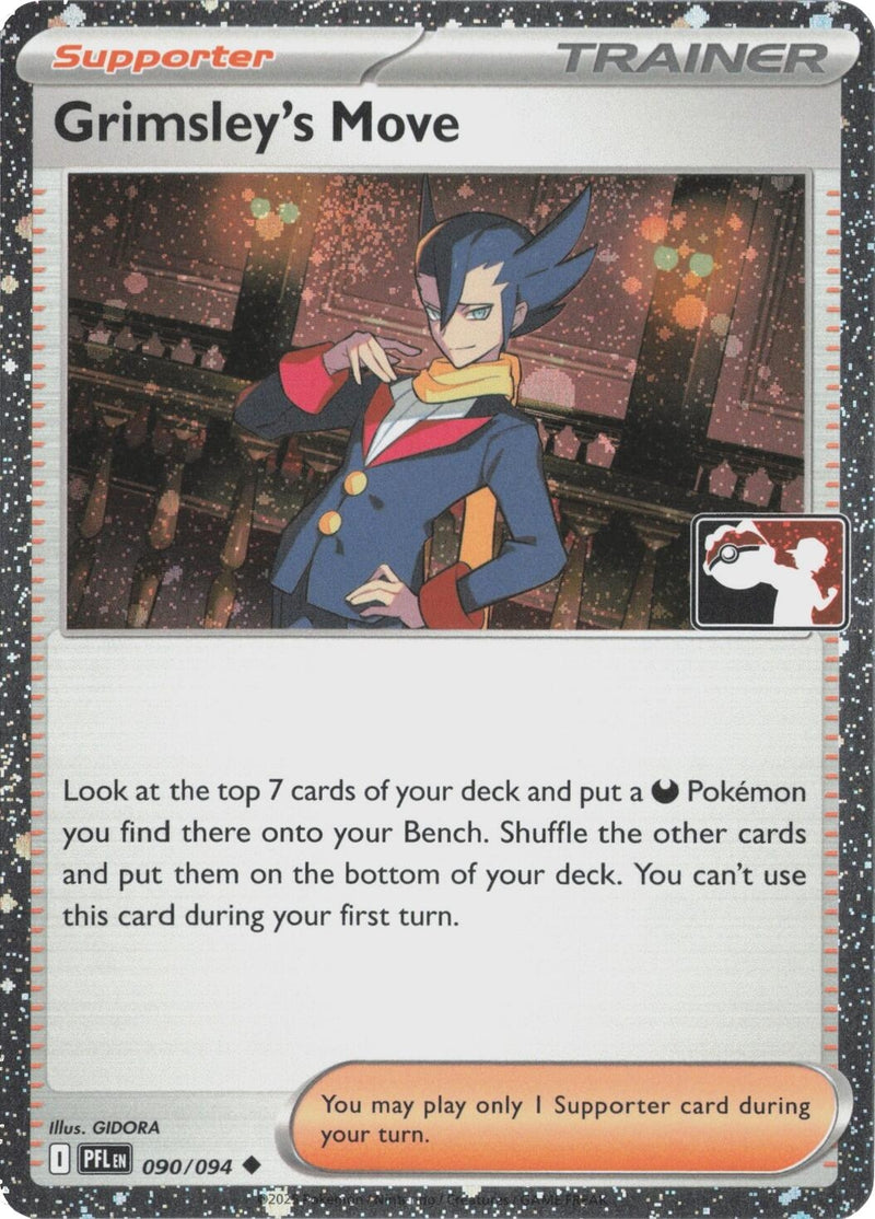 Image for Grimsley's Move - 090/094 (Cosmos Holo) (Prize Pack Series Cards) (090/094) - Pokemon