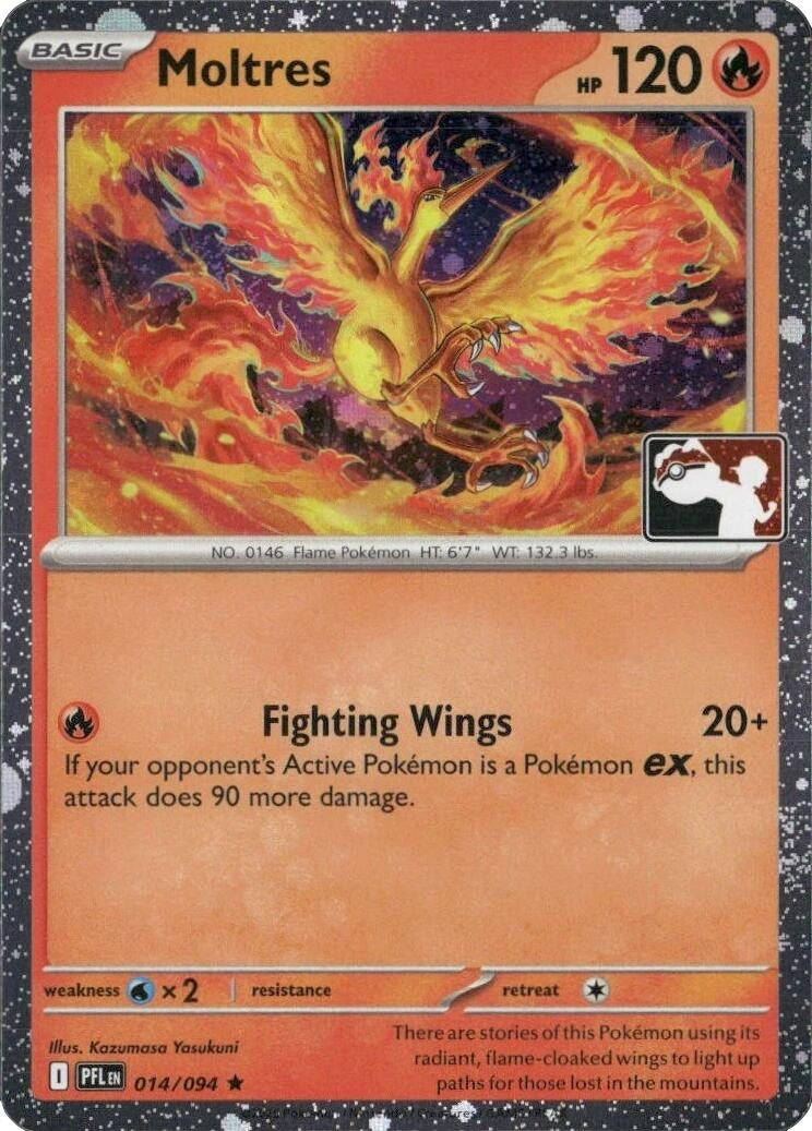 Image for Moltres - 014/094 (Cosmos Holo) (Prize Pack Series Cards) (014/094) - Pokemon