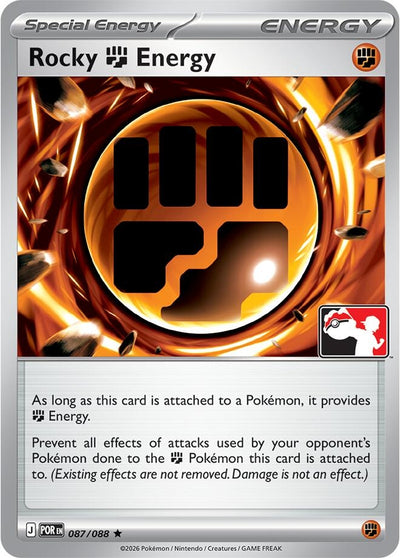 Rocky Fighting Energy (Prize Pack Series Cards) (087/088)