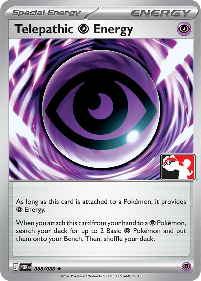 Image for Telepathic Psychic Energy (Prize Pack Series Cards) (088/088) - Pokemon