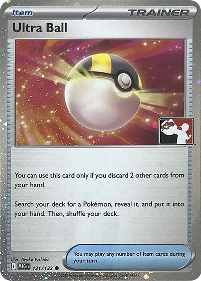 Ultra Ball - 131/132 (Cosmos Holo) (Prize Pack Series Cards) (131/132)