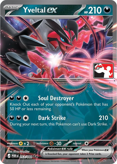 Yveltal ex (Prize Pack Series Cards) (053/088)