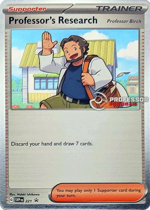 Image for Professor's Research [Professor Birch] - 221 (Professor Program Promos) (221) (PPP) - Pokemon