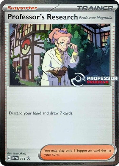 Professor's Research [Professor Magnolia] - 223 (Professor Program Promos) (223) (PPP)