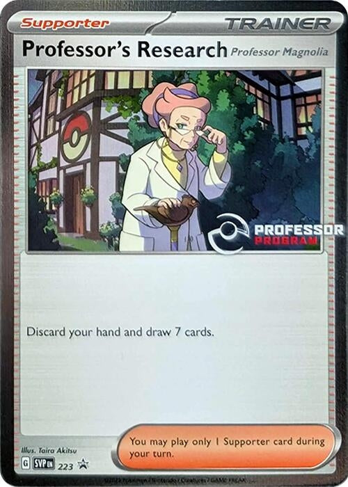 Image for Professor's Research [Professor Magnolia] - 223 (Professor Program Promos) (223) (PPP) - Pokemon