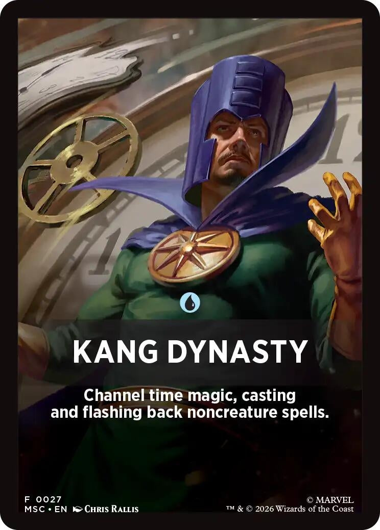 Image for Kang Dynasty Theme Card (Commander: Marvel Super Heroes) (27) (MSC) - Magic: The Gathering