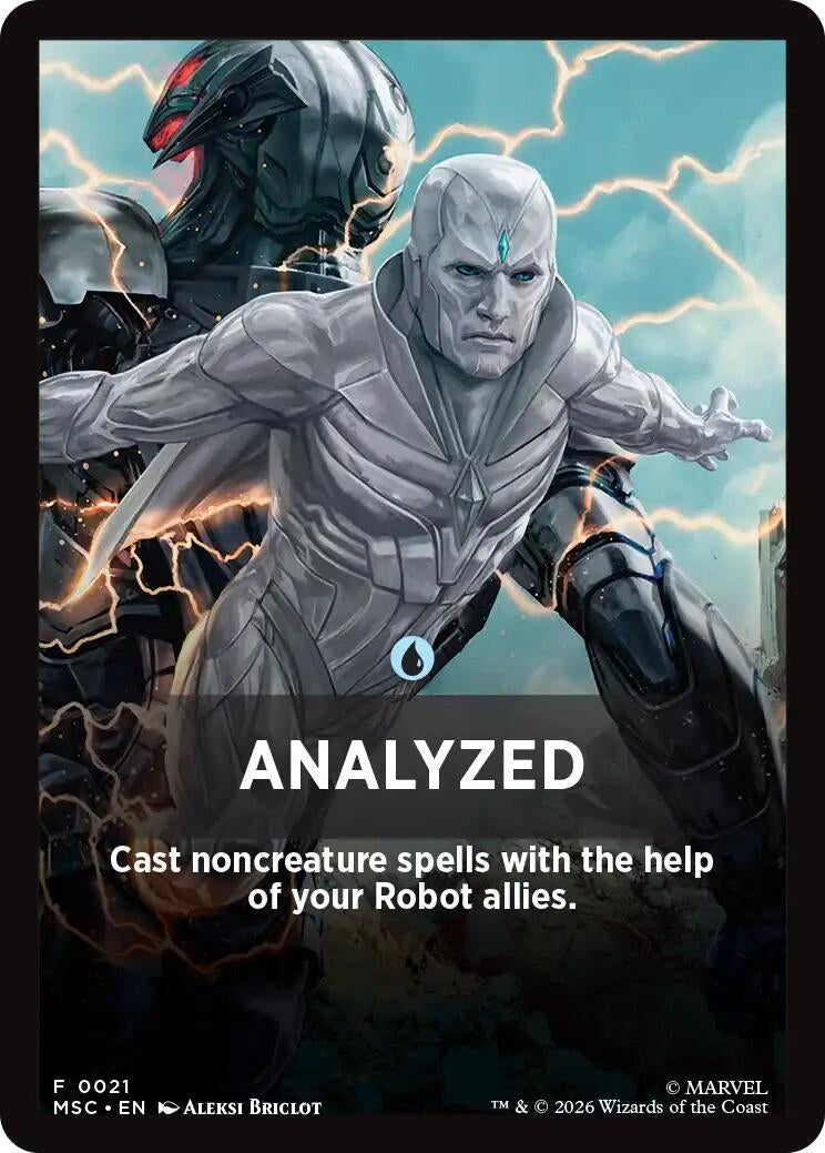 Image for Analyzed Theme Card (Commander: Marvel Super Heroes) (21) (MSC) - Magic: The Gathering
