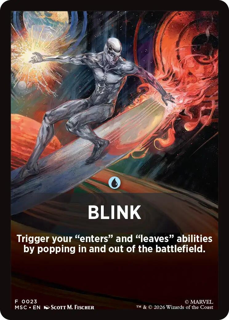Image for Blink Theme Card (Commander: Marvel Super Heroes) (23) (MSC) - Magic: The Gathering