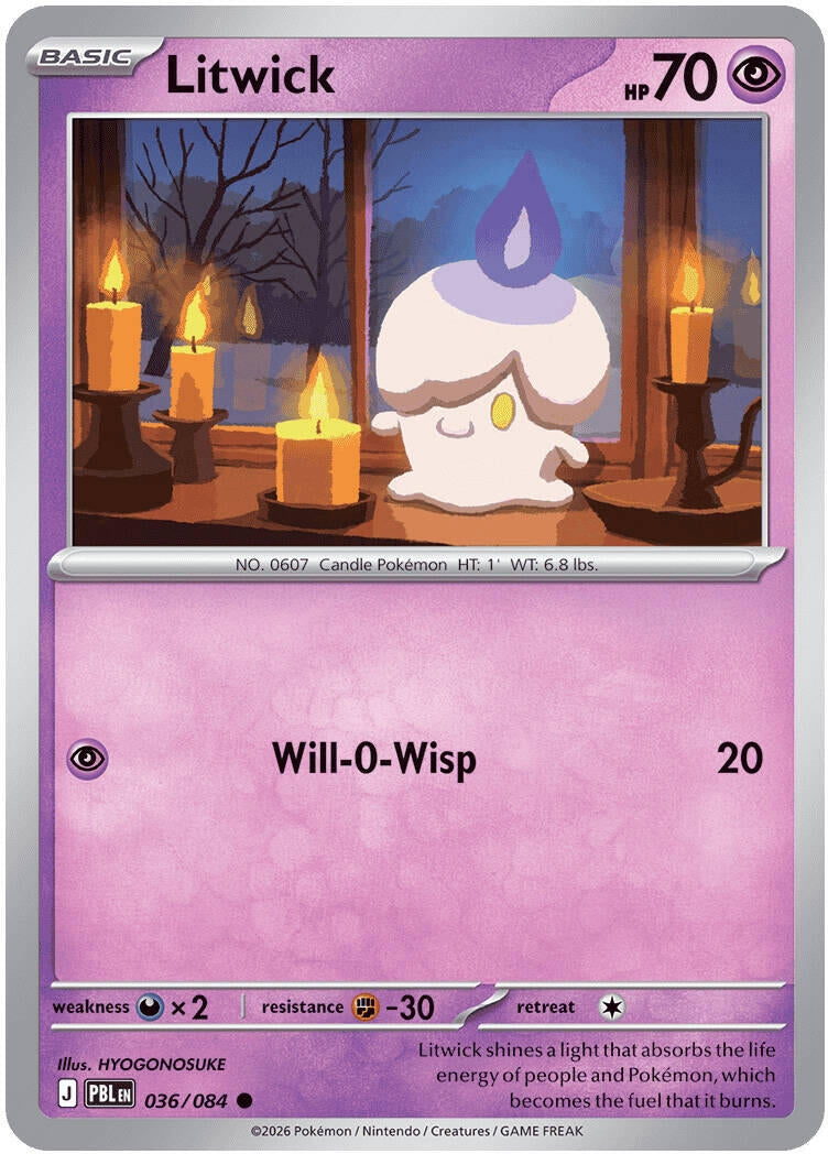 Litwick (ME05: Pitch Black) (036/084) (ME05)