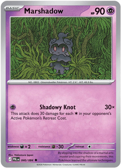 Marshadow (ME05: Pitch Black) (040/084) (ME05)