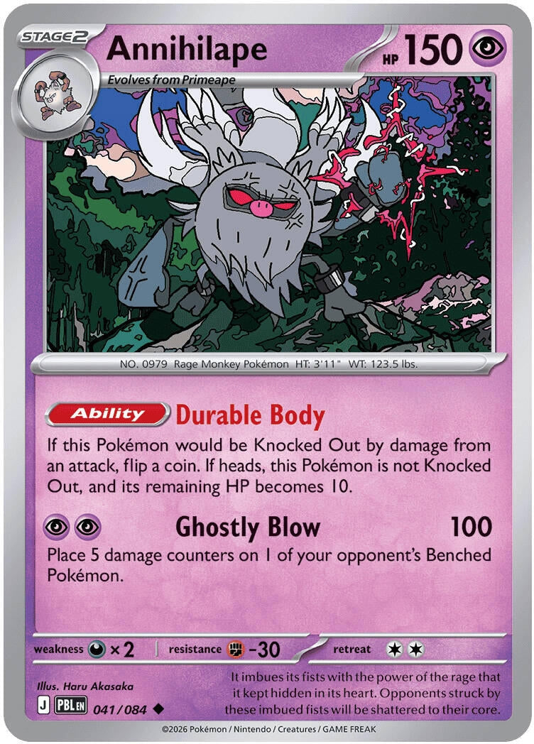 Annihilape (ME05: Pitch Black) (041/084) (ME05)