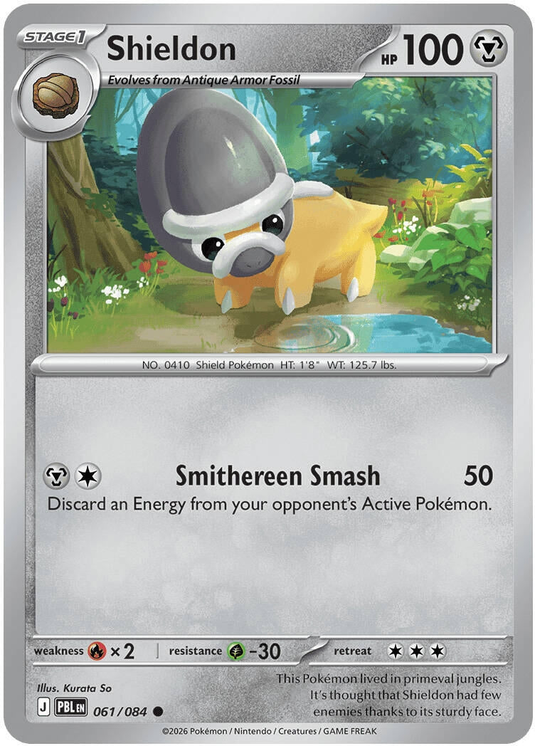 Shieldon (ME05: Pitch Black) (061/084) (ME05)
