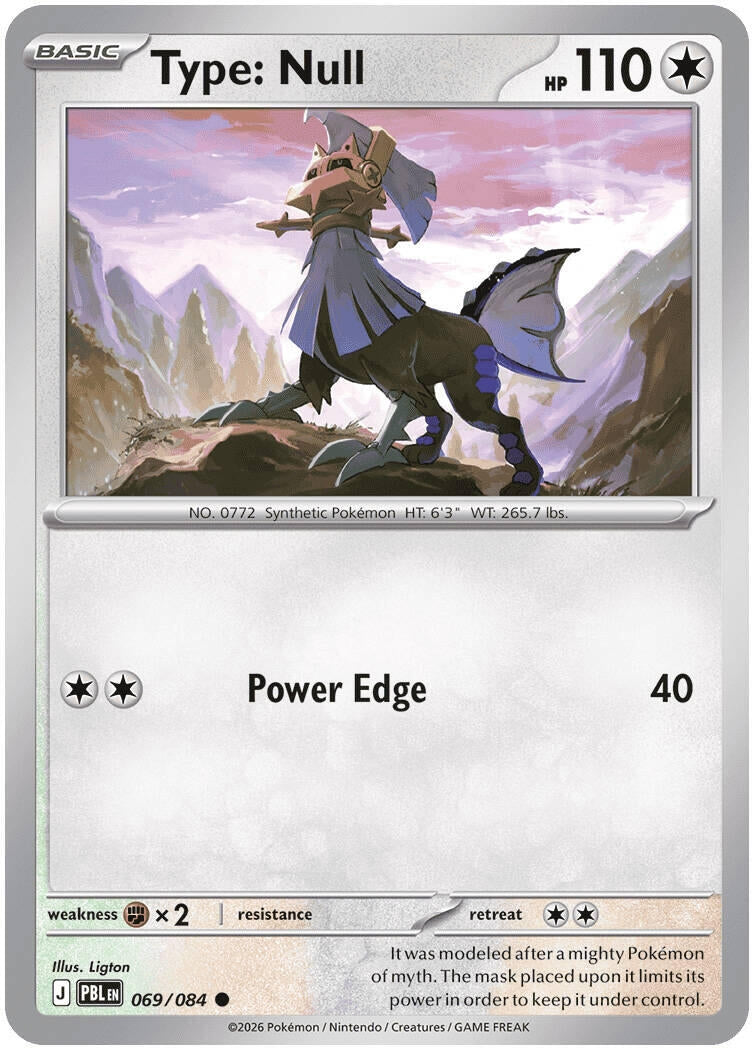Type: Null (ME05: Pitch Black) (069/084) (ME05)