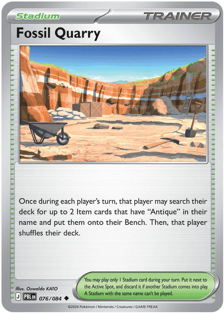 Fossil Quarry (ME05: Pitch Black) (076/084) (ME05)