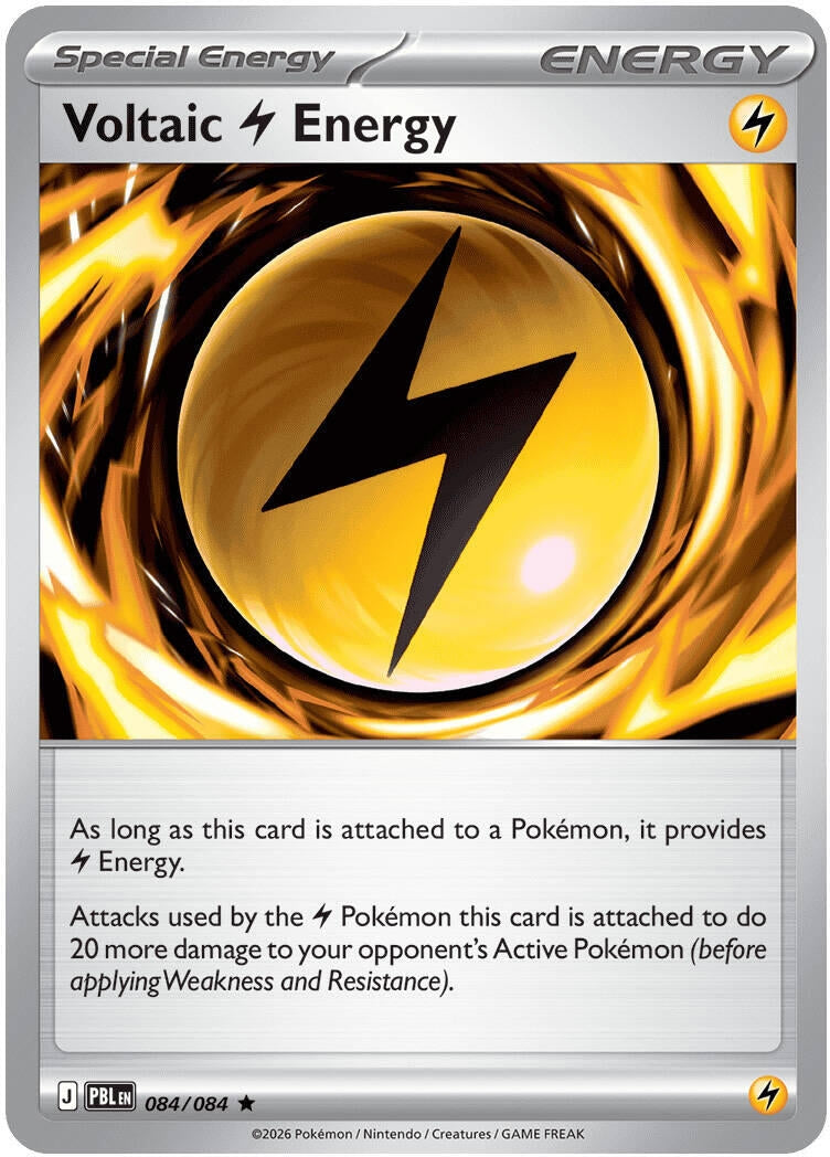 Voltaic Lightning Energy (ME05: Pitch Black) (084/084) (ME05)