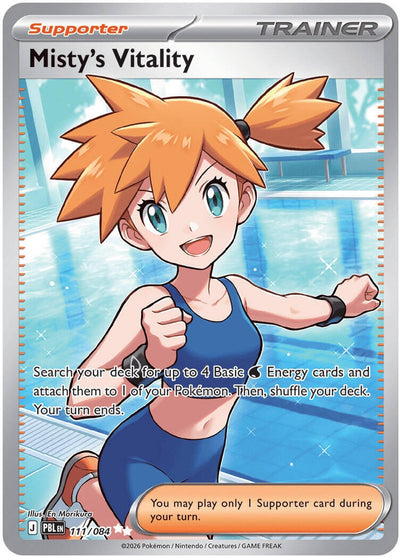Misty's Vitality (ME05: Pitch Black) (111/084) (ME05)