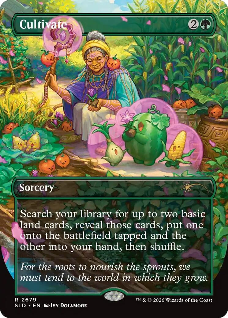 Image for Cultivate (2679) (Secret Lair Drop Series) (2679) (SLD) - Magic: The Gathering