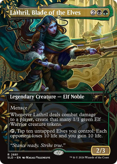 Lathril, Blade of the Elves (Secret Lair Drop Series) (2681) (SLD)