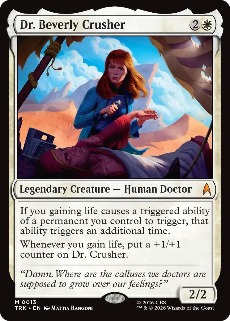 Image for Dr. Beverly Crusher (Star Trek) (13) (TRK) - Magic: The Gathering