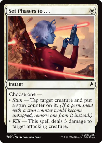 Set Phasers to . . . (Star Trek) (34) (TRK)