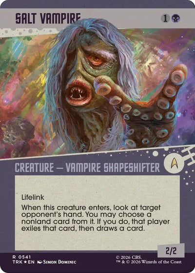 Salt Vampire (Showcase) (Surge Foil) (Star Trek) (541) (TRK)