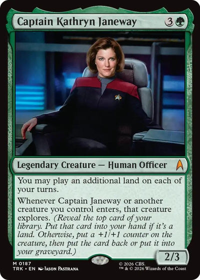 Captain Kathryn Janeway (Star Trek) (187) (TRK)