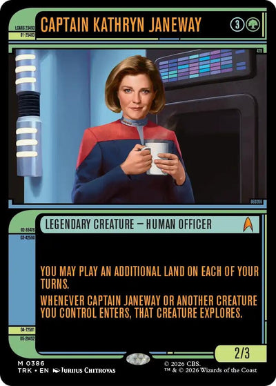 Captain Kathryn Janeway (Showcase) (Star Trek) (386) (TRK)