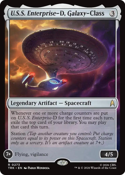 U.S.S. Enterprise-D, Galaxy-Class (Star Trek) (273) (TRK)