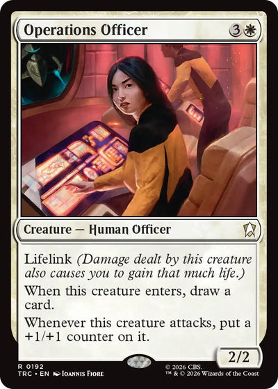 Operations Officer (Commander: Star Trek) (192) (TRC)