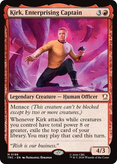 Kirk, Enterprising Captain (Commander: Star Trek) (198) (TRC)