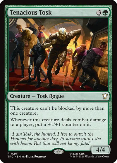 Tenacious Tosk (Commander: Star Trek) (201) (TRC)
