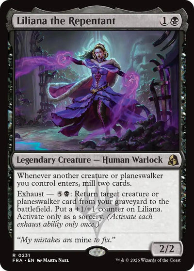 Liliana the Repentant (Reality Fracture) (231) (FRA)