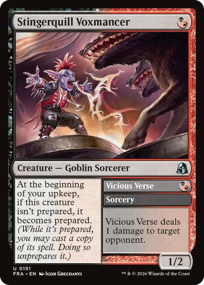 Stingerquill Voxmancer (Reality Fracture) (151) (FRA)