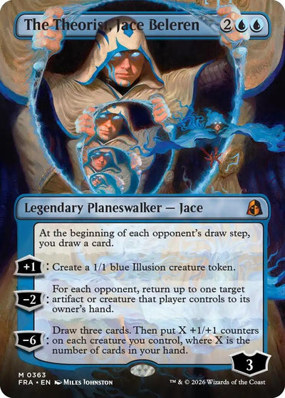 The Theorist, Jace Beleren (Borderless) (0363) (Reality Fracture) (363) (FRA)