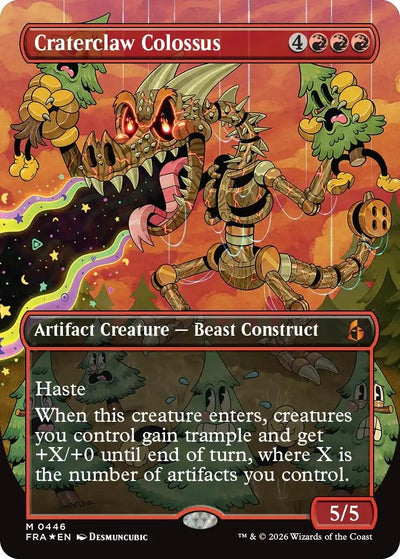 Craterclaw Colossus (Borderless) (0446) (Reality Fracture) (446) (FRA)