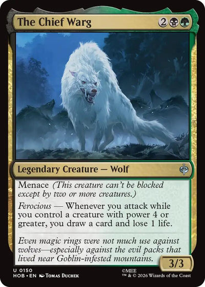 The Chief Warg (The Hobbit) (150) (HOB)