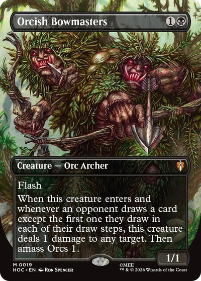 Orcish Bowmasters (Borderless) (The Hobbit: Eternal-Legal) (19) (HOC)