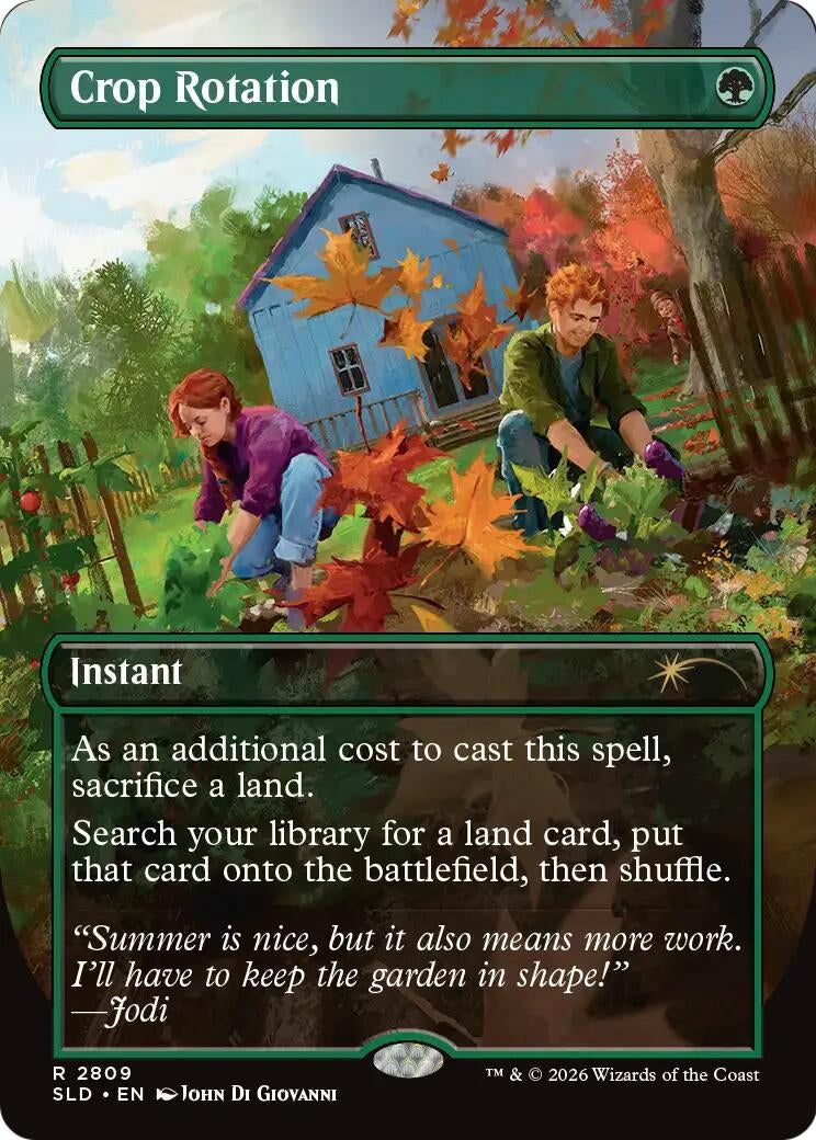 Image for Crop Rotation (Secret Lair Drop Series) (2809) (SLD) - Magic: The Gathering