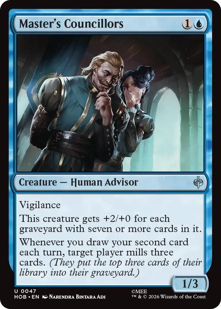 Image for Master's Councillors (The Hobbit) (47) (HOB) - Magic: The Gathering