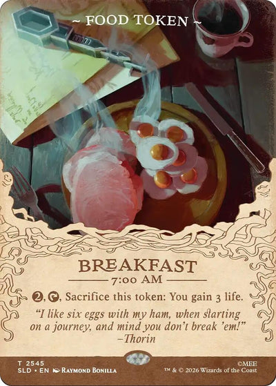 Food Token (2545) (Secret Lair Drop Series) (2545) (SLD)