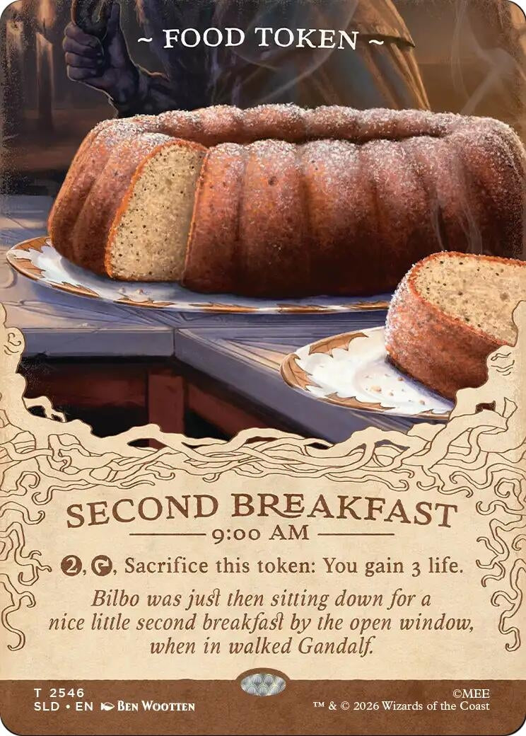 Image for Food Token (2546) (Secret Lair Drop Series) (2546) (SLD) - Magic: The Gathering