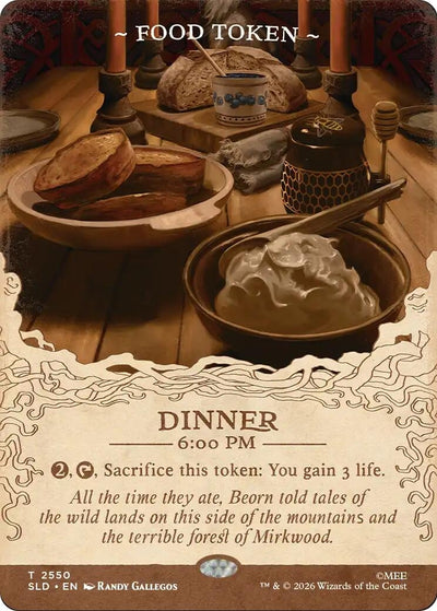 Food Token (2550) (Secret Lair Drop Series) (2550) (SLD)