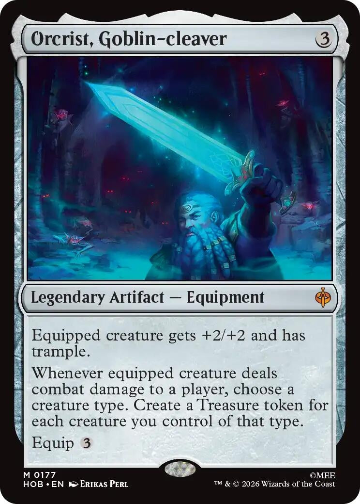 Image for Orcrist, Goblin-cleaver (The Hobbit) (177) (HOB) - Magic: The Gathering